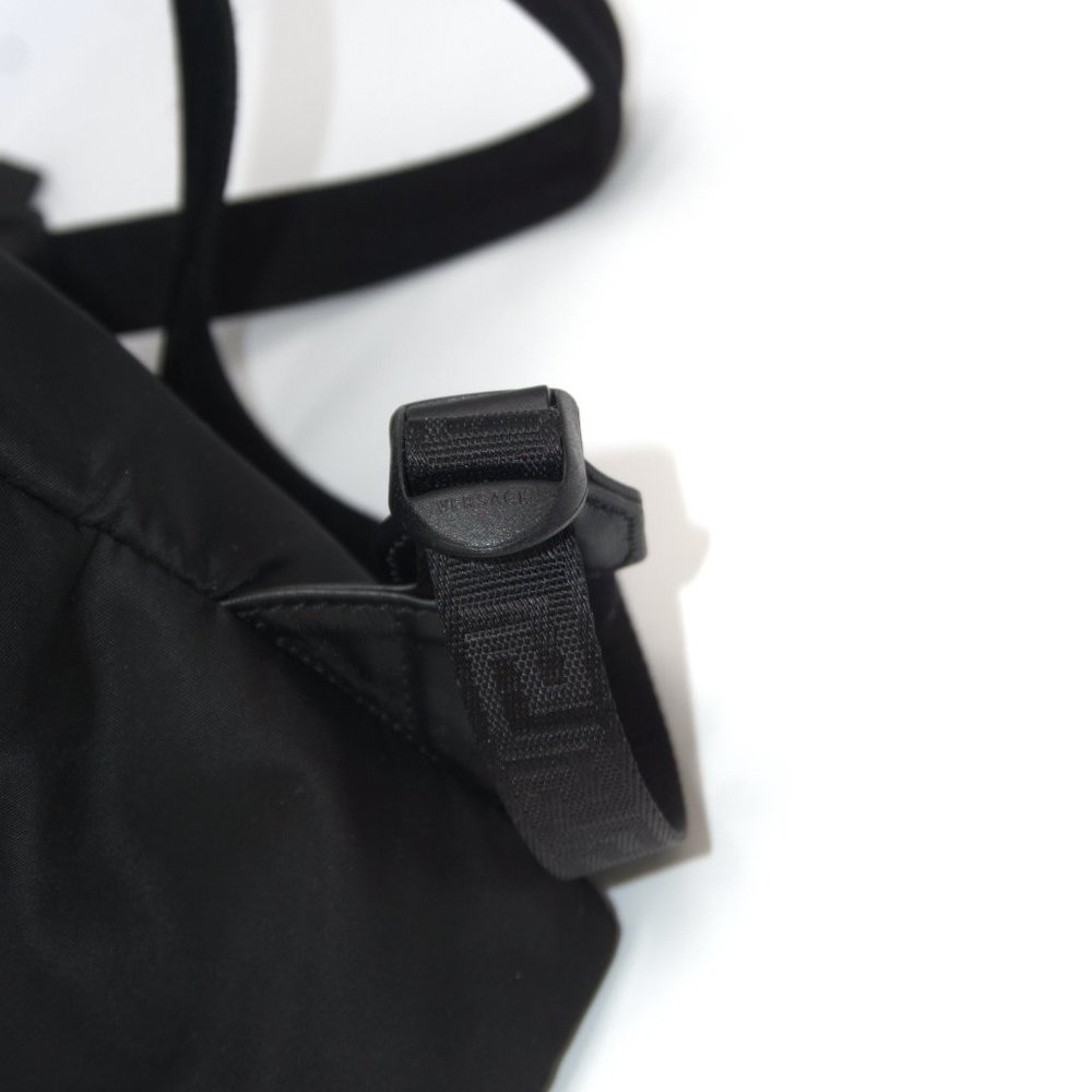 Versace Logo Nylon Backpack - Picture 7 of 16